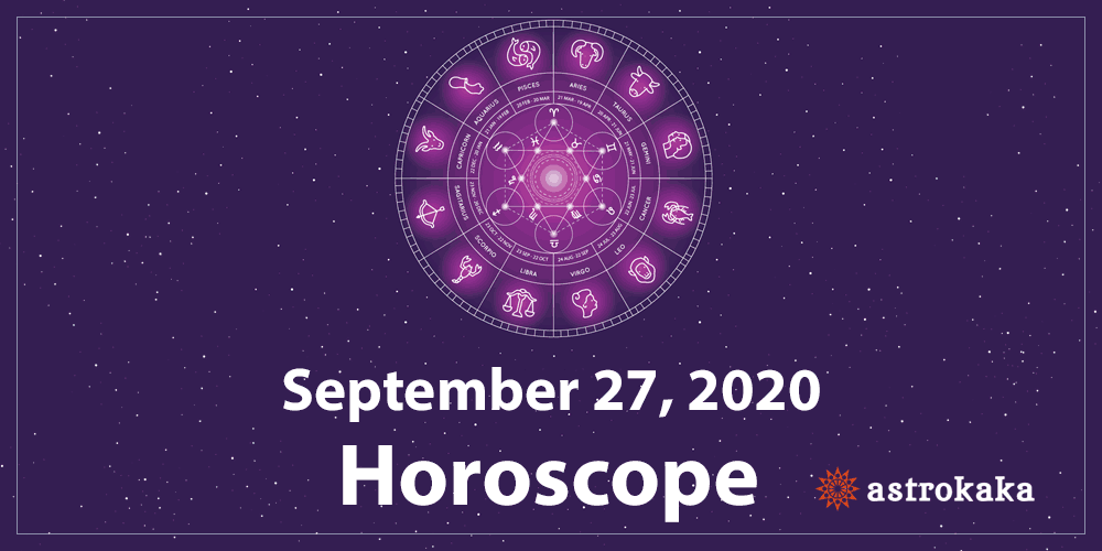 Daily Horoscope Today 27 September 2020