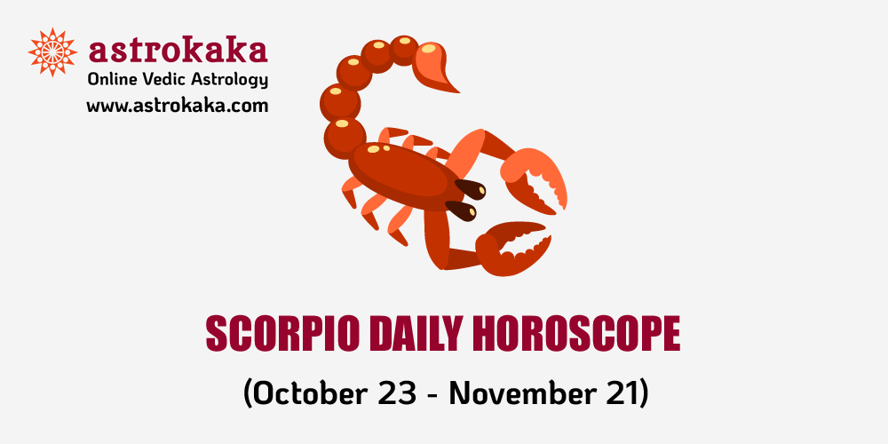 Today's Scorpio Daily Horoscope - Latest Horoscopes for Scorpio