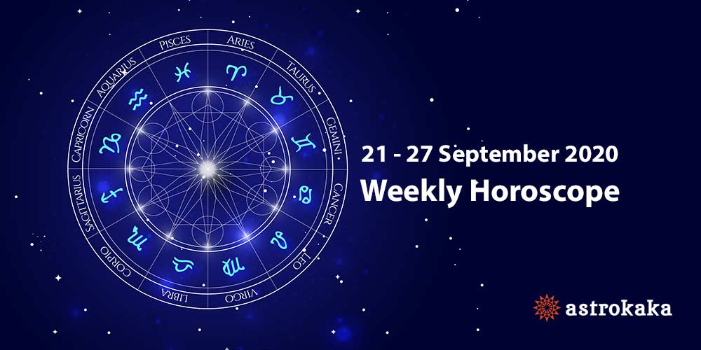 Weekly Horoscope 21 to 27 September 2020